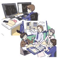 挿し絵の一例（2022〜2023年）（3枚目）